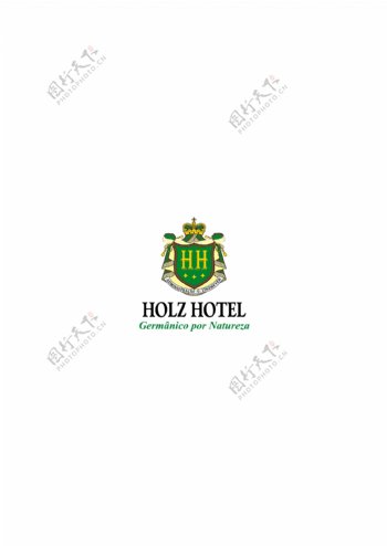HolzHotellogo设计欣赏HolzHotel著名酒店标志下载标志设计欣赏