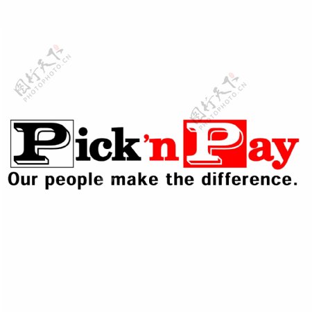 PicknPaylogo设计欣赏PicknPay饮料品牌LOGO下载标志设计欣赏