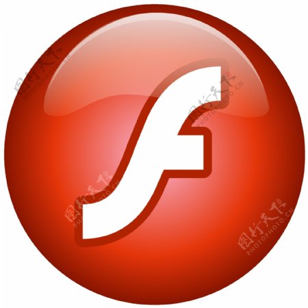 AdobeFlash8logo设计欣赏AdobeFlash8电脑硬件标志下载标志设计欣赏