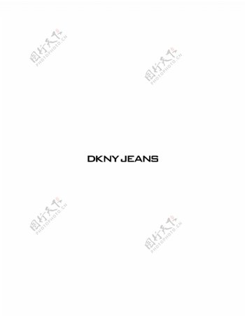 DKNYJeanslogo设计欣赏DKNYJeans服饰品牌标志下载标志设计欣赏