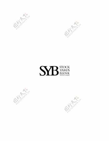 SYBlogo设计欣赏SYB金融业标志下载标志设计欣赏