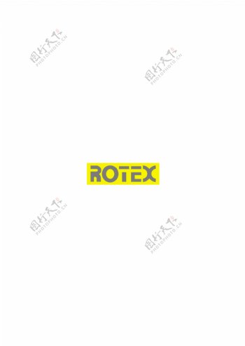 Rotexlogo设计欣赏Rotex重工业LOGO下载标志设计欣赏