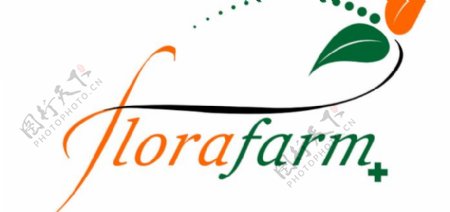 FloraFarmlogo设计欣赏FloraFarm医疗机构LOGO下载标志设计欣赏