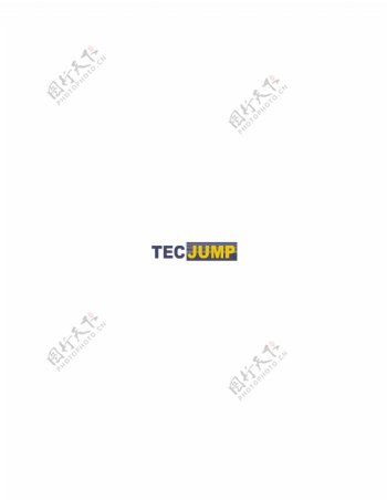 TECJUMPlogo设计欣赏TECJUMP网络公司LOGO下载标志设计欣赏