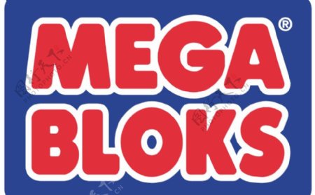 MegaBlockslogo设计欣赏超级块标志设计欣赏