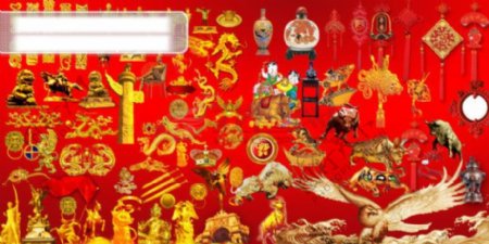 中国古典艺术元素PSD大集合