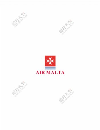 AirMaltalogo设计欣赏AirMalta航空公司LOGO下载标志设计欣赏