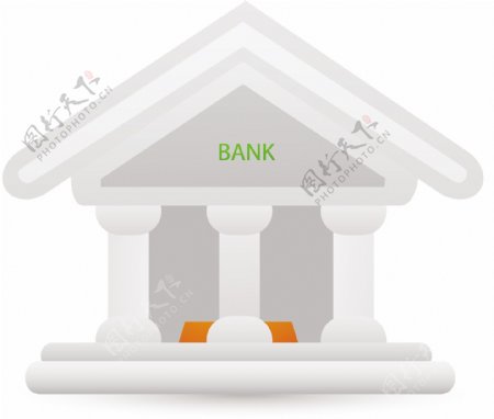 银行建兴电子商务图标