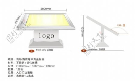 展览招工导视牌图片