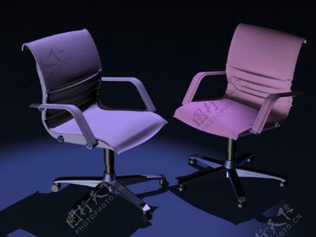 办公家具办公椅3d模型3d素材模板110
