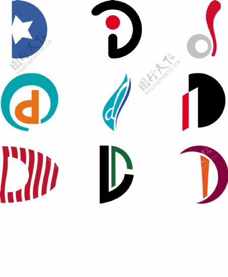 字母D标志的概念