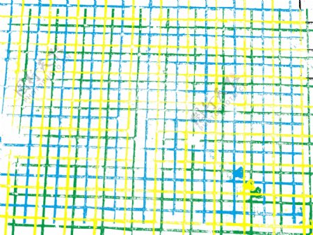 黄绿调网格底纹图片