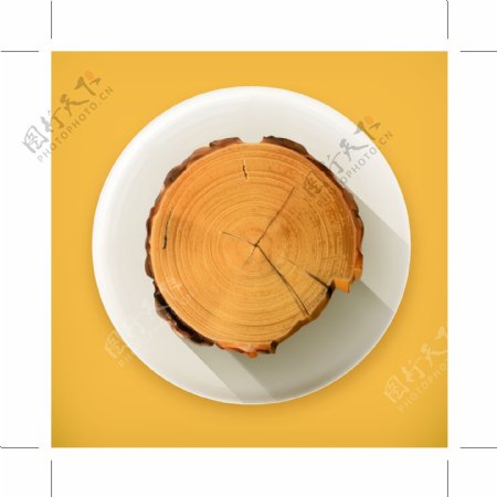 木头ICON图标标志图片
