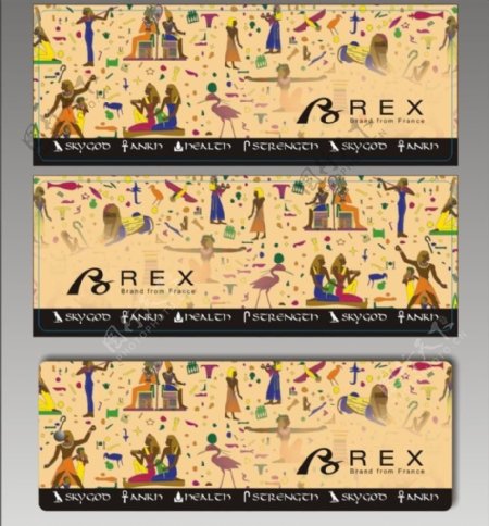 rex吊牌非标卡图片