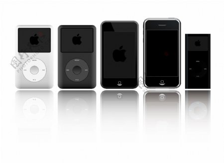 iPod和iPhone的矢量