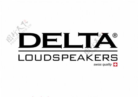 deltaloudspeakerslogo设计欣赏deltaloudspeakers音乐相关LOGO下载标志设计欣赏
