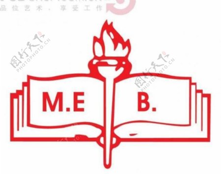书本造型logo设计图片