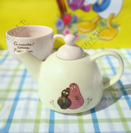 可爱的小茶壶图片