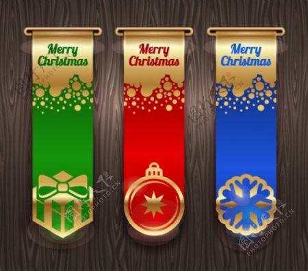精致圣诞banner设计矢量素材