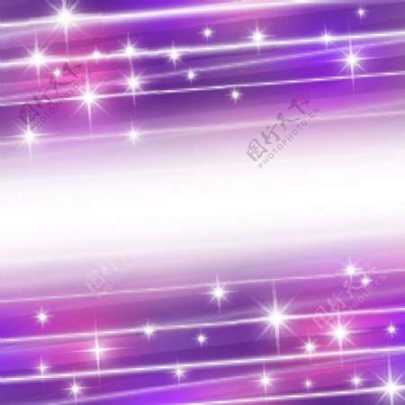 梦幻粉紫色星光矢量图