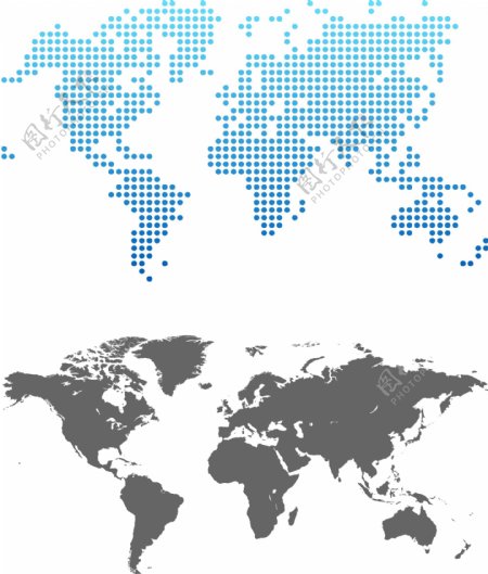 矢量世界地图高清源文件下载