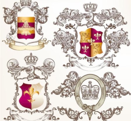 古典皇家徽章设计图片