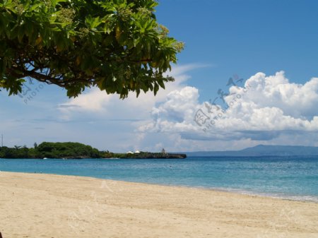 巴厘岛海景一角图片