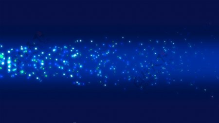 粒子条纹在蓝色的背景运动视频免费下载