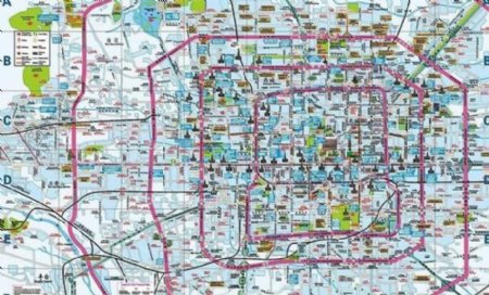 北京最新矢量地图