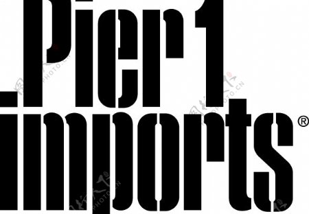 Pier1importslogo设计欣赏Pier1进口标志设计欣赏