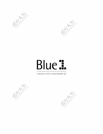 Blue11logo设计欣赏Blue11民航公司LOGO下载标志设计欣赏