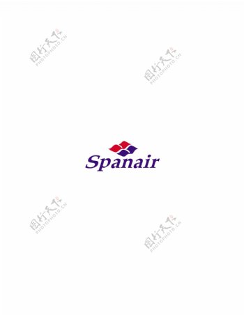 Spanair1logo设计欣赏Spanair1航空标志下载标志设计欣赏
