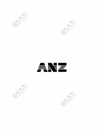 ANZ1logo设计欣赏ANZ1国际银行标志下载标志设计欣赏