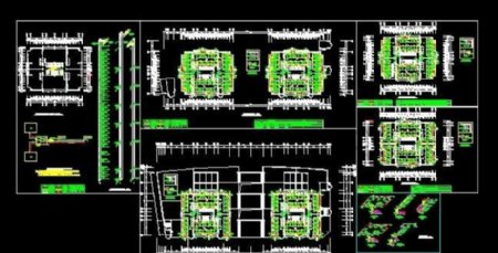 二十四层综合楼中央空调施工设计图