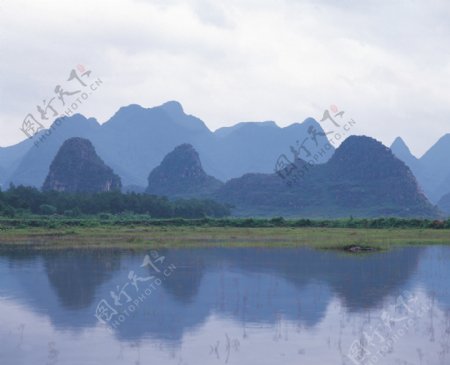 山水风景田园风景