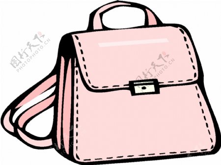 粉色女士背包钱包首饰