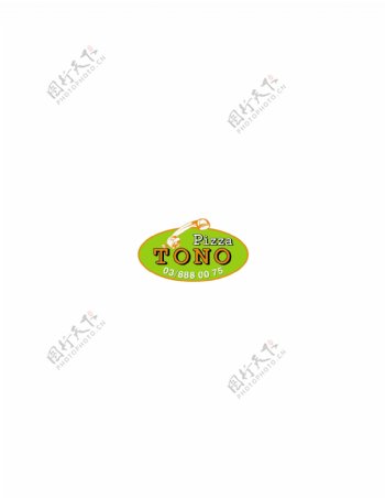 PizzaTonologo设计欣赏PizzaTono饮料品牌LOGO下载标志设计欣赏
