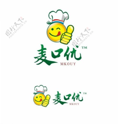 麦口优logo图片
