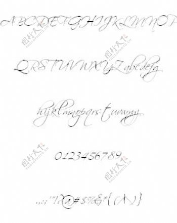 scriptina字体