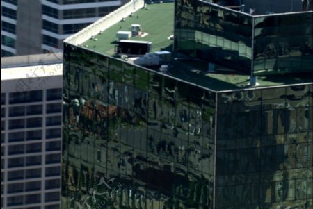 高空拍摄高楼建筑视频