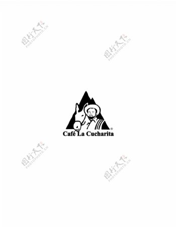 CafeLaCucharitalogo设计欣赏CafeLaCucharita名牌食品标志下载标志设计欣赏