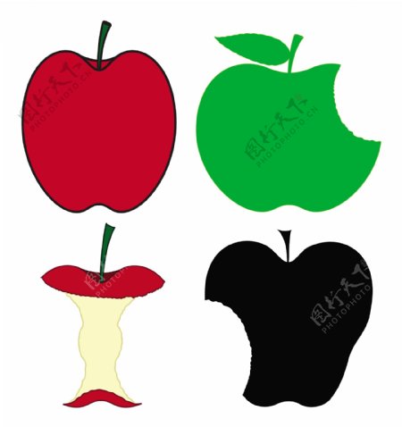 苹果设计的形状集合
