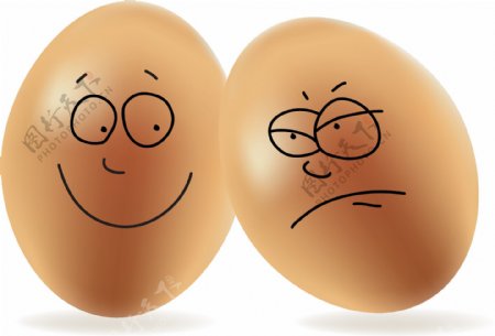 有表情的鸡蛋