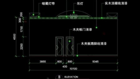 cad餐厅设计素材图片