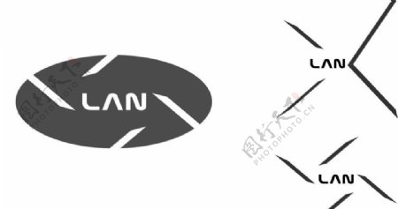 lan科技logo图片