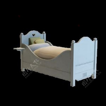 3D儿童床模型