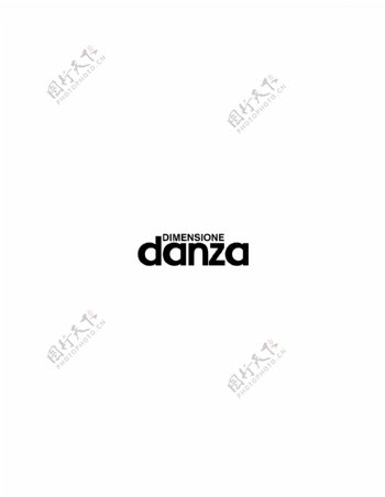 DimensioneDanzalogo设计欣赏DimensioneDanza服饰品牌标志下载标志设计欣赏