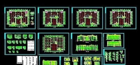 四层厂房建筑图