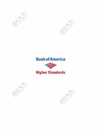 BankofAmerica4logo设计欣赏BankofAmerica4国际银行LOGO下载标志设计欣赏