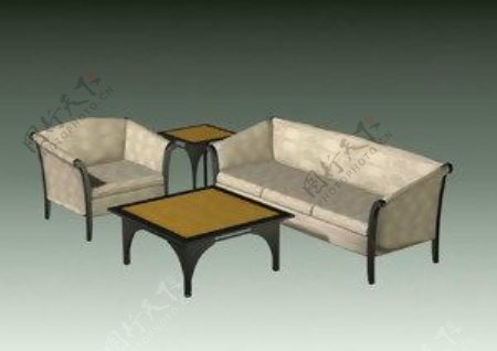 传统沙发家具3Dmax模型素材20080920更新41